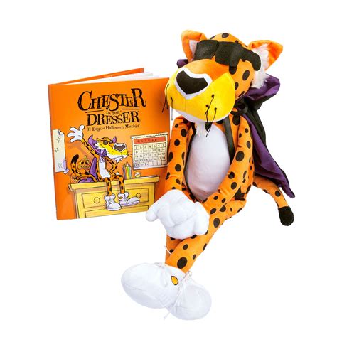 Cheetos Chester On The Dresser Halloween Book With Chester Cheetah