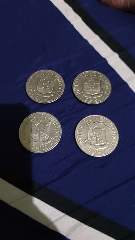 Five peso coin 1975, Hobbies & Toys, Memorabilia & Collectibles ...