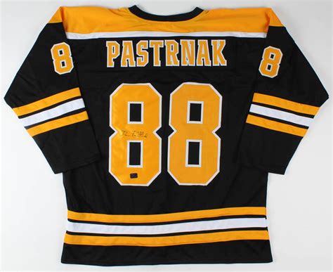 David Pastrnak Signed Jersey (Pastrnak COA) | Pristine Auction