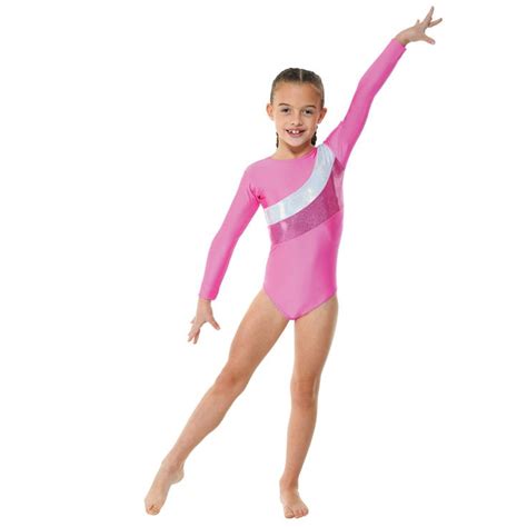 Tappers And Pointers Sparkling Stripes Gymnastics Leotard Gymnastics