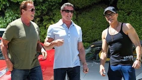 Sylvester Stallone Arnold Schwarzenegger And Jean Claude