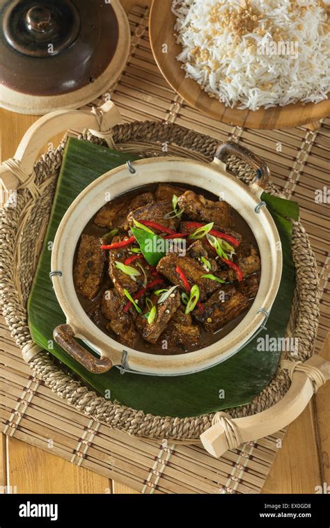 Filipino pork adobo. Philippines Food Stock Photo - Alamy