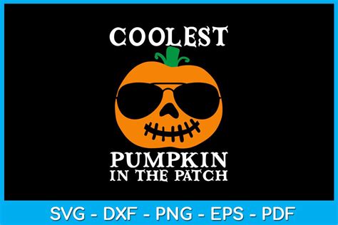 Coolest Pumpkin In The Patch Halloween Graphic By TrendyCreative