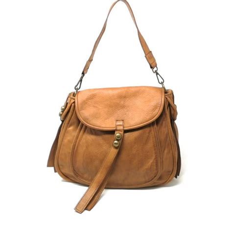 Sac Main En Cuir D Lav Miss Rock Camel Achat Vente Sac Main En