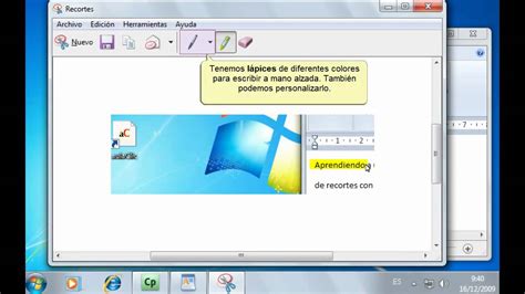 Curso De Windows La Herramienta Recortes Youtube