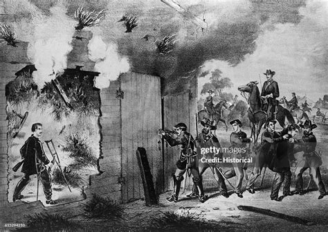 A Depiction Of The Capture And Death Of John Wilkes Booth The News Photo Getty Images