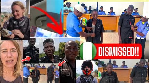 Aww How Nigerian Police Officers Dismissed For Demanding Money From A