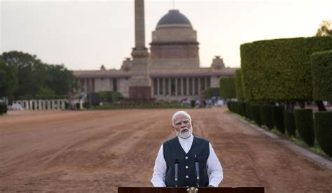 Indian Pm Narendra Modi Names Cabinet For Coalition Government After His Party Lost Majority