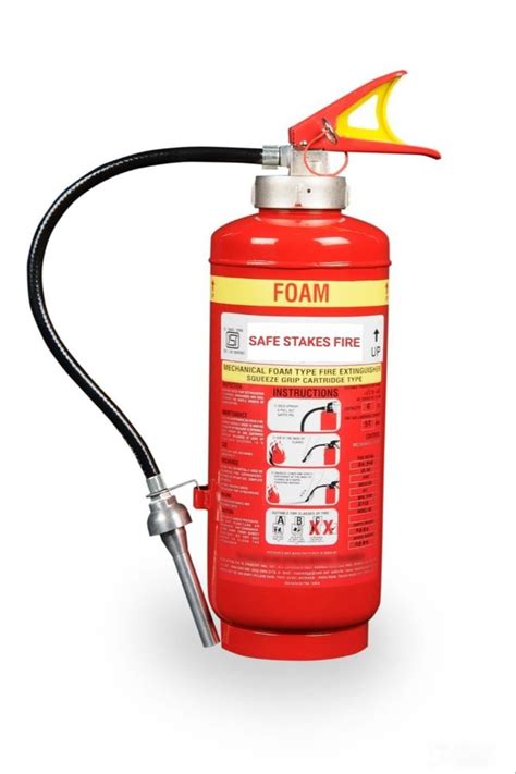 AFFF Based 6ltr Mechanical Foam Cartridge Type Fire Extinguisher For