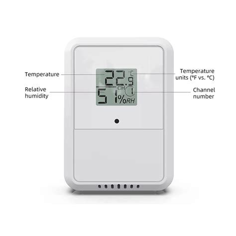 Weather Wireless Indoor Outdoor Channel Thermo Hygrometer Remote