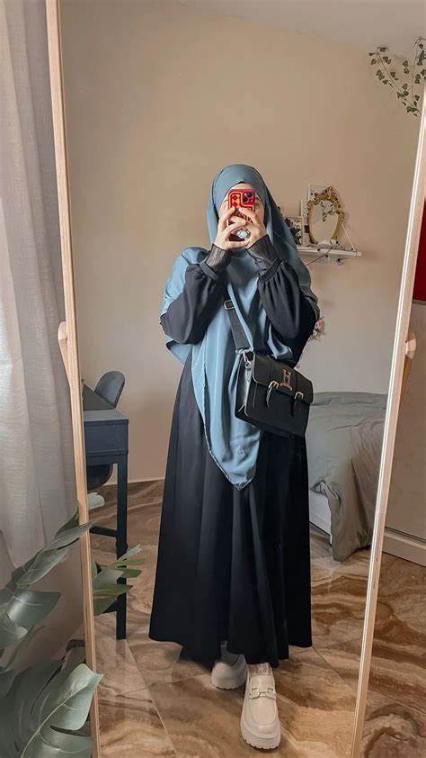 Pin By Adan On Khimar Fashion Top Outfits Hijab Fashion Inspiration