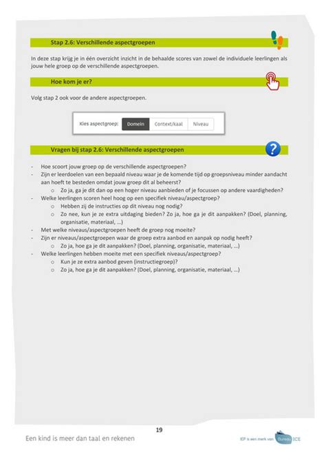 Bureau ICE IEP LVS Stappenplan Resultaten Analyseren Fase 2