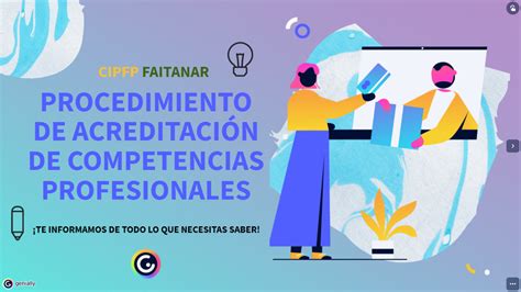 Acreditación de Competencias Profesionales CIPFP FAITANAR