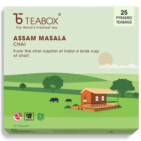 Buy Teabox Assam Masala Chai Tea Bags Online At Best Price Distacart