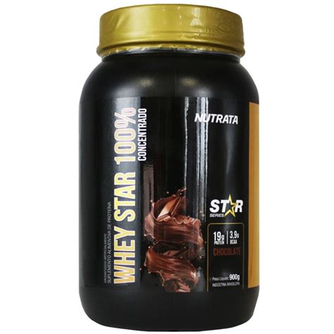 Whey Star Concentrado S Rie Star G Nutrata Pre Os E