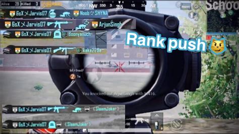 Rank Push Season Rank Pushing Tips Pubg Mobile On Iphone Se