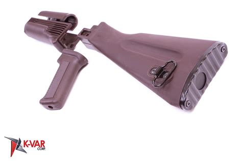 Arsenal Piece Mil Spec Warsaw Length Plum Polymer Buttstock Set For