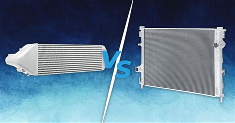 Intercooler vs Radiator