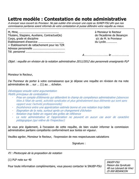 Quelle Est La Forme D Une Lettre Administrative Mod Les Lettres