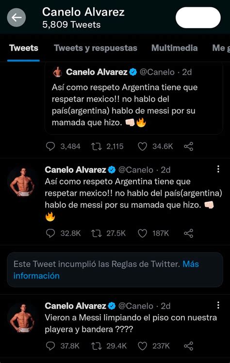 Canelo Álvarez Pide Perdón A Messi Y Argentina Me Dejé Llevar