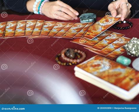 Tarot Card Reading Fortune Teller Astrologer Divination Selected Focus