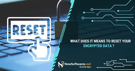 What Does It Means To Reset Your Encrypted Data Newsoftwares Net Blog