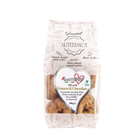 ArteBianca Biscuiti Cu Ghimbir Si Ciocolata 300 Gr Duty Free BestValue