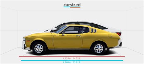 Dimensions Toyota Celica 1975 1977 Vs Toyota Yaris 2022 Present