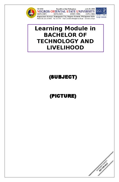 module template  education subject picture learning