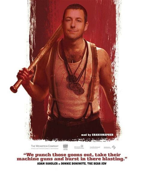 a movie poster with a man holding a baseball bat