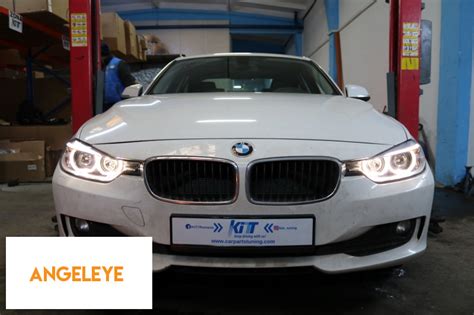 Faruri Angel Eyes Compatibil Cu Bmw Seria F F Xenon