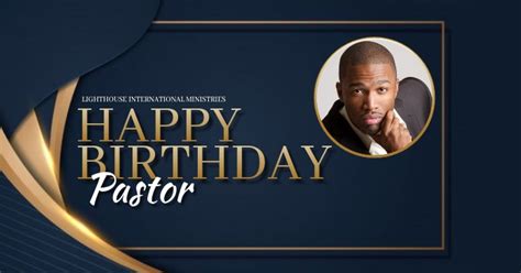 Happy Birthday Pastor Flyer | Images and Photos finder