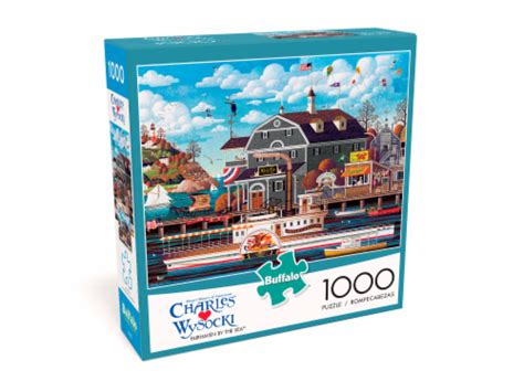 Buffalo Games Charles Wysocki Fairhaven By The Sea Jigsaw Puzzle