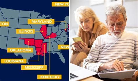 Retirement The 10 Worst Us States To Retire In Mapped Personal