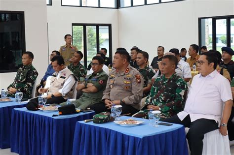 Rakor Bnpb Tetapkan Tanah Longsor Di Serasan Natuna Sebagai