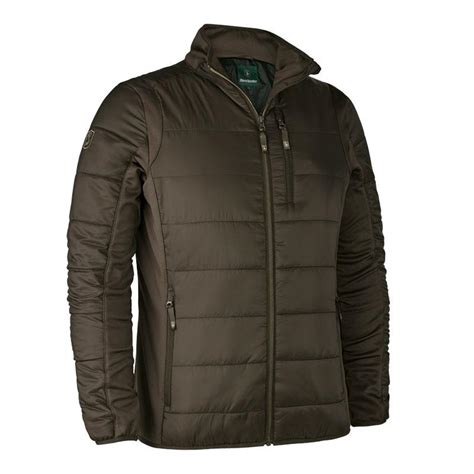 Veste Homme Deerhunter Heat Padded Marron Belgique