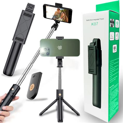 Selfie Stick Statyw Na Telefon Tripod Z Pilotem Kijek Bluetooth Do