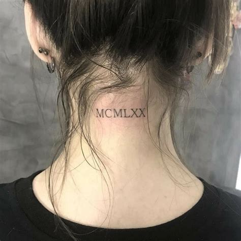 Tatuagens Na Nuca Que Mostram A Versatilidade Do Local Mom Tattoos