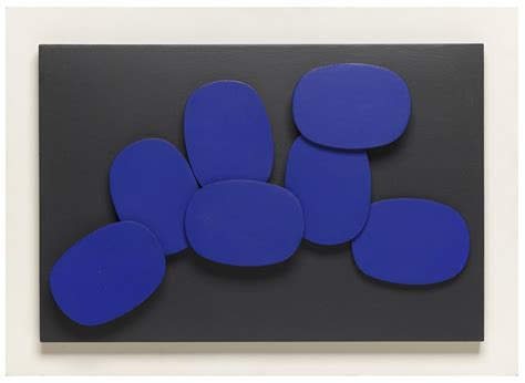 Mca Collection Henryk Stazewski Black And Blue Relief