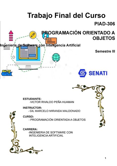 Trabajo Final POO lekgmwñlgemw PIAD PROGRAMACIÓN ORIENTADO A