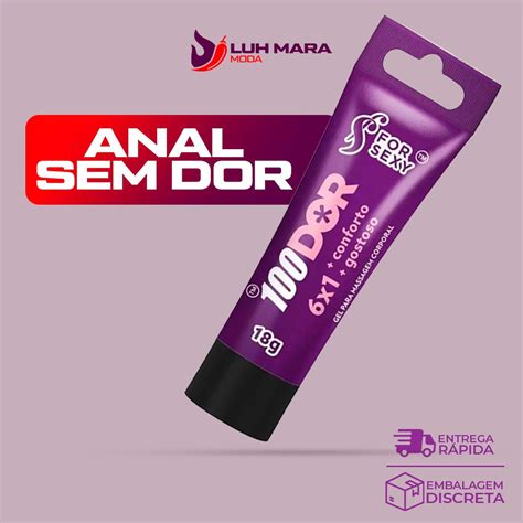 Gel Anestésico Anal Sem Dor Lubrificante 100DOR 6x1 18g Escorrega o Preço