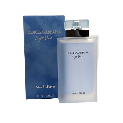 Dolce And Gabbana Light Blue Eau Intense Spray 100ml Dolce And Gabbana Fragrances From Direct