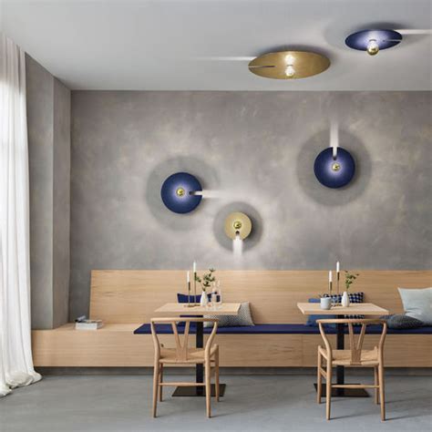 Contemporary ceiling light MIRRO SOFT Wever Ducré BV round