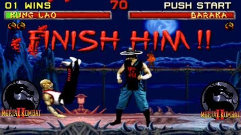 Mortal Kombat Mortal Kombat Ii Kung Lao Fatality Android Offline Gameplay Ps2 Youtube