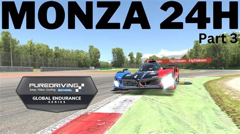 Iracing Global Endurance Series Monza Hours Part Youtube