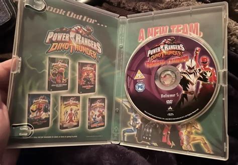 Power Rangers Dino Thunder Triassic Triumph Dvd Vol Picclick Uk