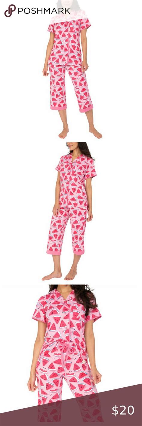 Munki Munki 2 Piece Pajama Set Capri Pajama Sets Clothes Design