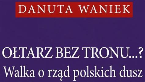 Ksi Ka O Tarz Bez Tronu Walka O Rz D Polskich Dusz Ceny I Opinie