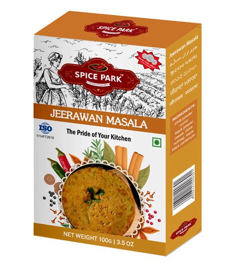 Spice Park Branded Spices Jirawan Masala Packaging Plastic Bag At