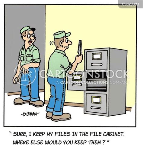 File Cabinet Cartoons And Comics Funny Pictures From Cartoonstock